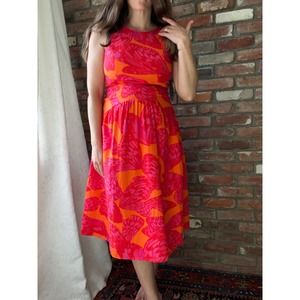 NWT Scoop Drop Waist with Peek-a-Boo Cut Outs in Butterfly Print Dress - Size M